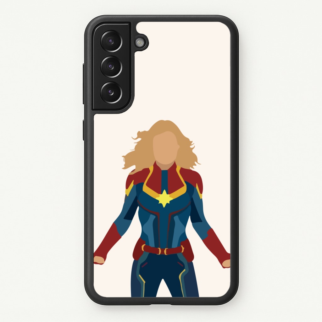 Captain Marvel - Marvel Phone Case for Galaxy S21FE