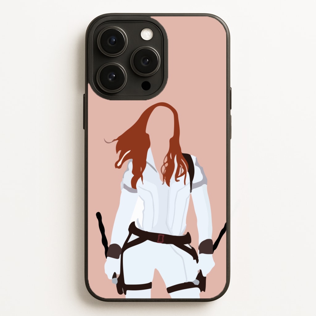 Black Widow - Marvel Phone Case for iPhone 16 Pro Max
