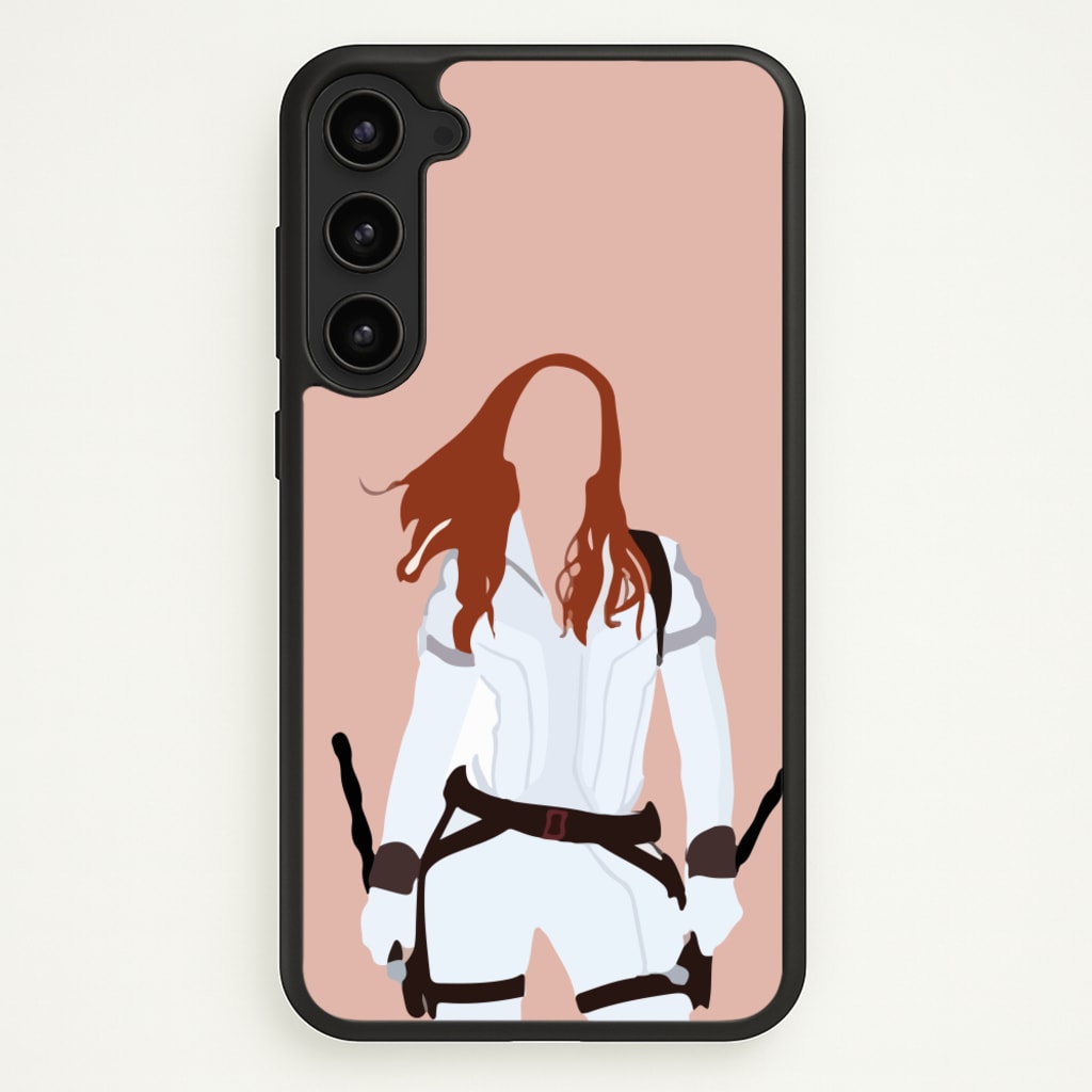 Black Widow - Marvel Phone Case for Galaxy S23