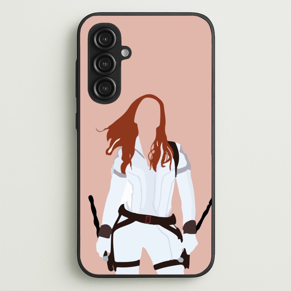 Black Widow - Marvel Phone Case for Galaxy S23FE