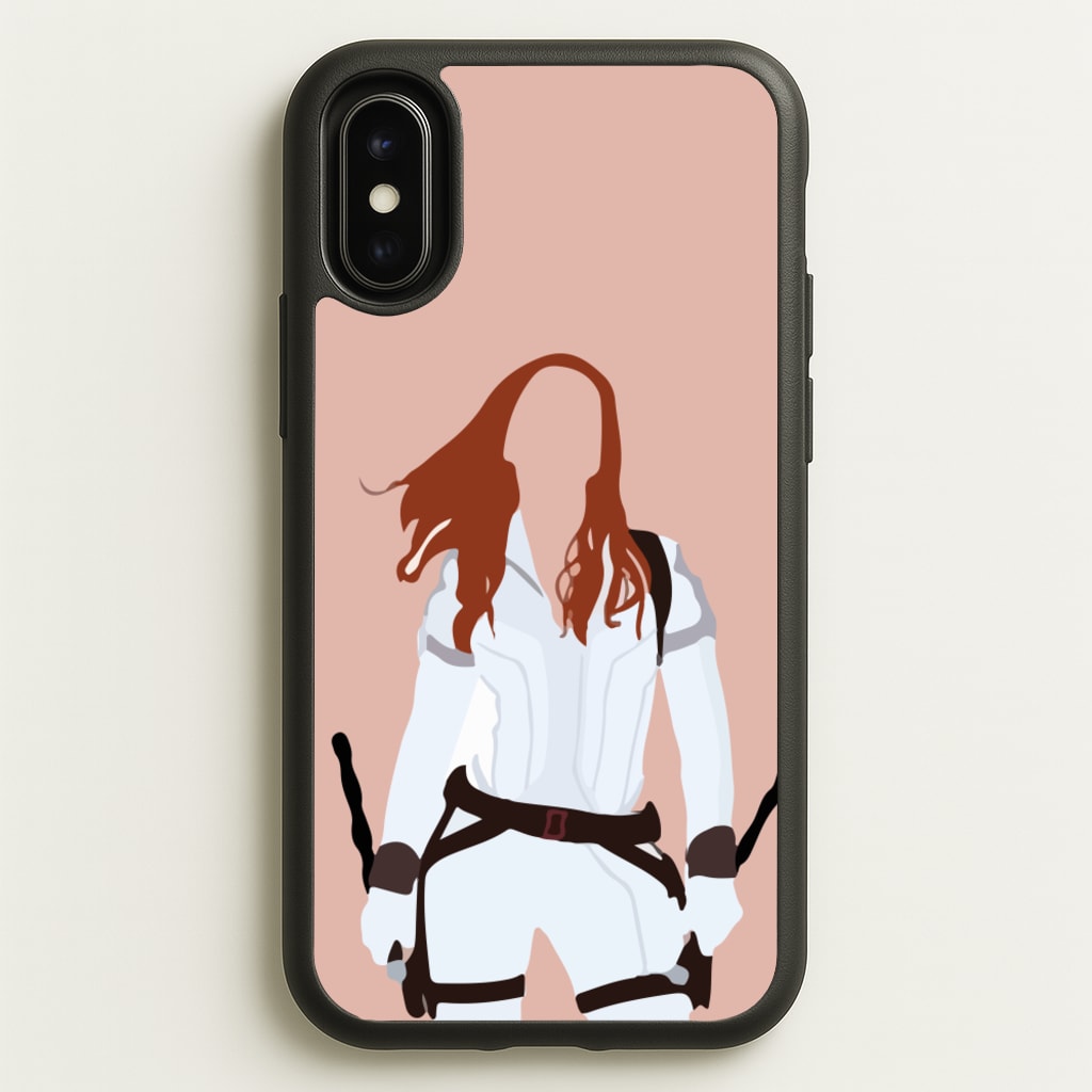 Black Widow - Marvel Phone Case for iPhone X / XS