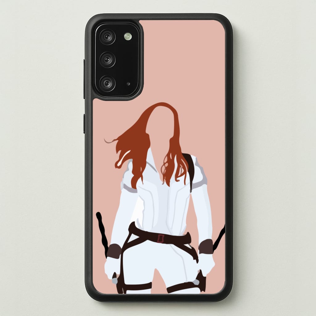 Black Widow - Marvel Phone Case for Galaxy Note 20