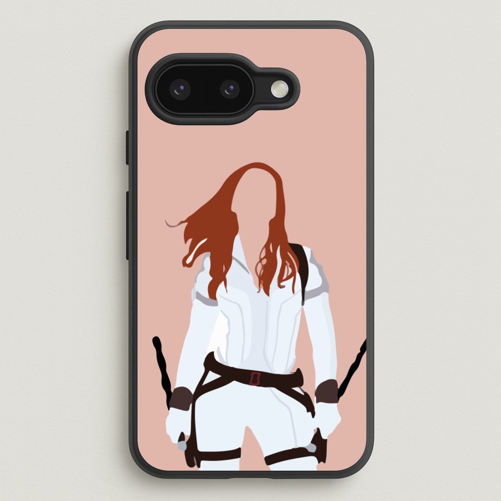 Black Widow - Marvel Phone Case for Google Pixel 9a