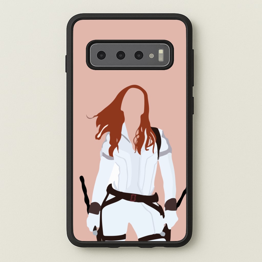 Black Widow - Marvel Phone Case for Galaxy S10 Plus