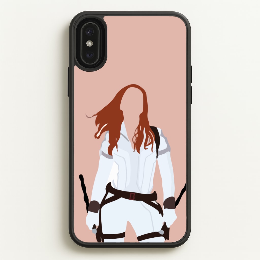 Black Widow - Marvel Phone Case for iPhone XS Max
