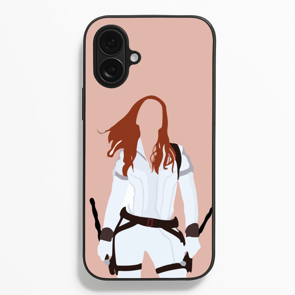Black Widow - Marvel Phone Case for iPhone 16 Plus