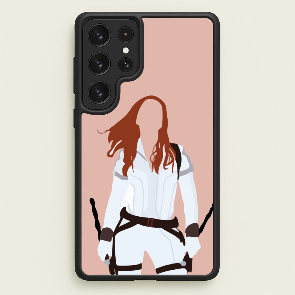 Black Widow - Marvel Phone Case for Galaxy S22 Ultra