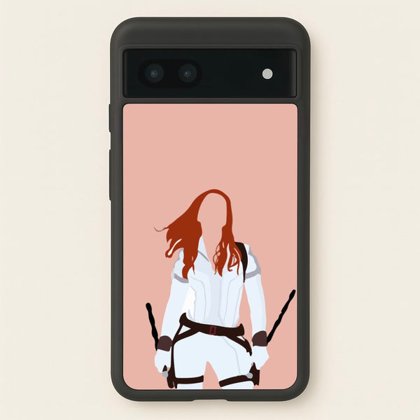 Black Widow - Marvel Phone Case for Google Pixel 7a