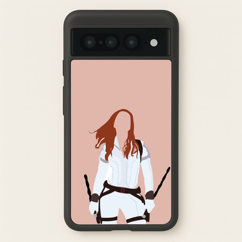 Black Widow - Marvel Phone Case for Google Pixel 7 Pro