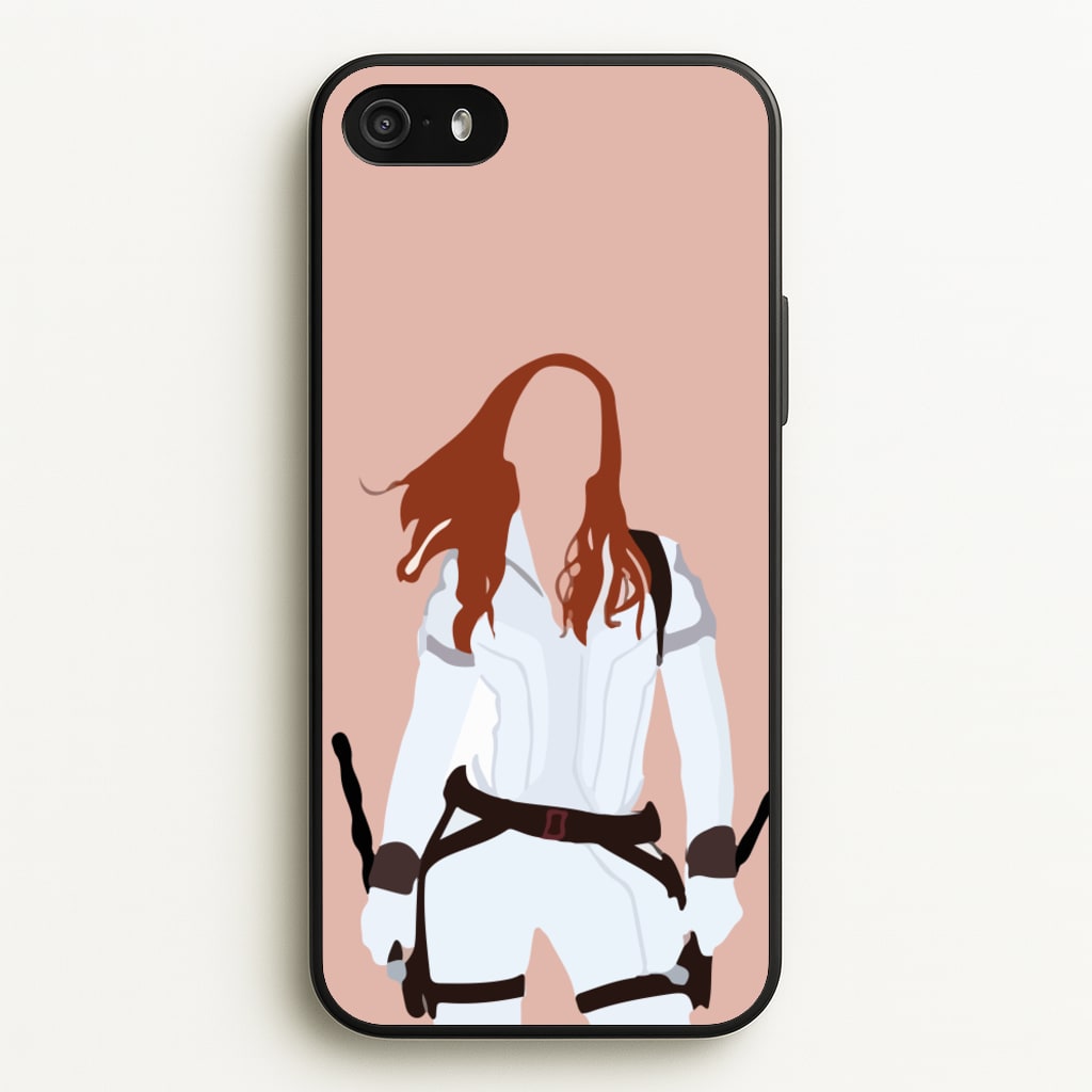 Black Widow - Marvel Phone Case for iPhone 5 / 5s / SE 2016