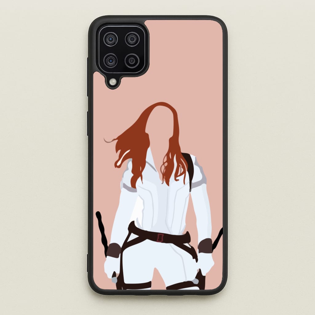 Black Widow - Marvel Phone Case for Galaxy A12