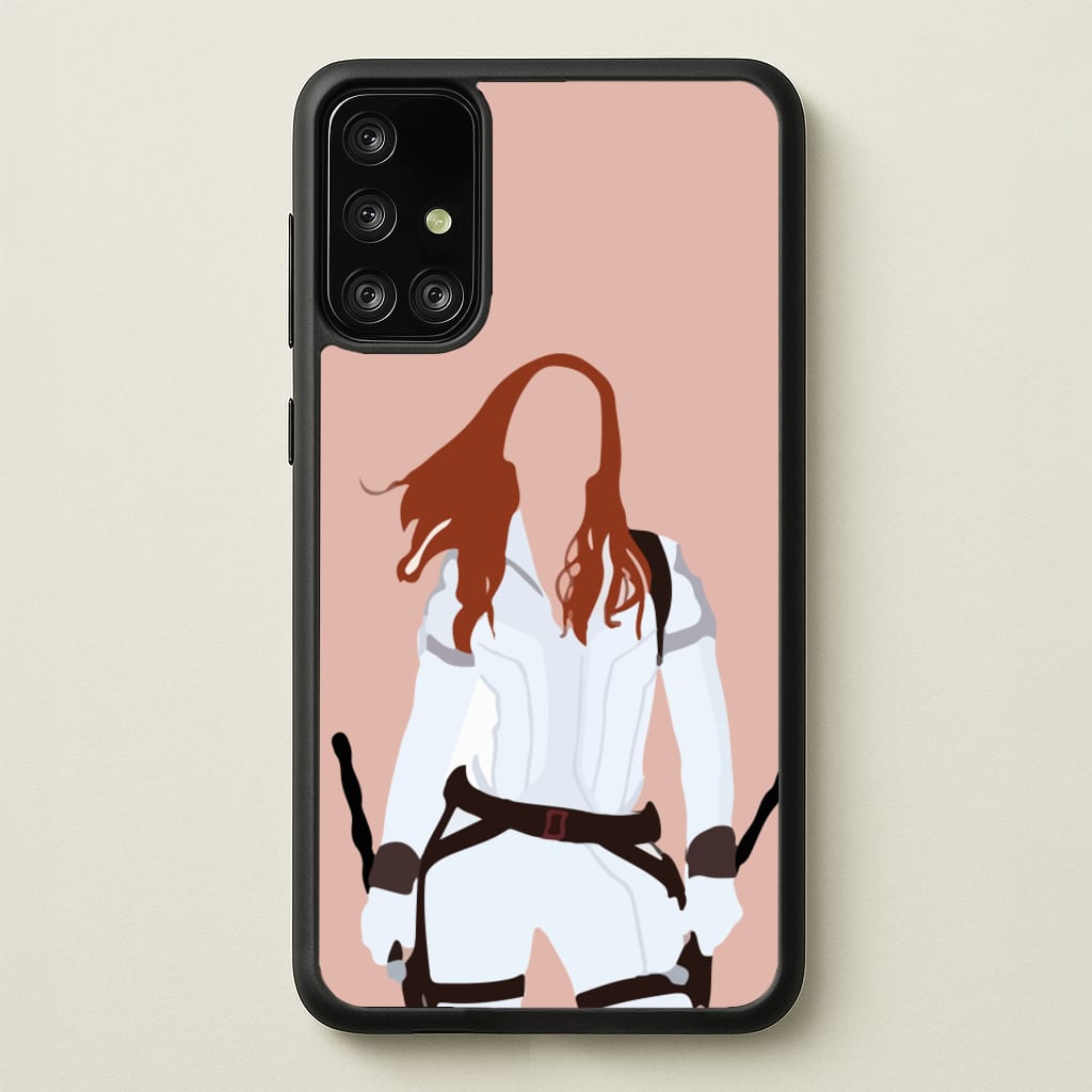Black Widow - Marvel Phone Case for Galaxy A71