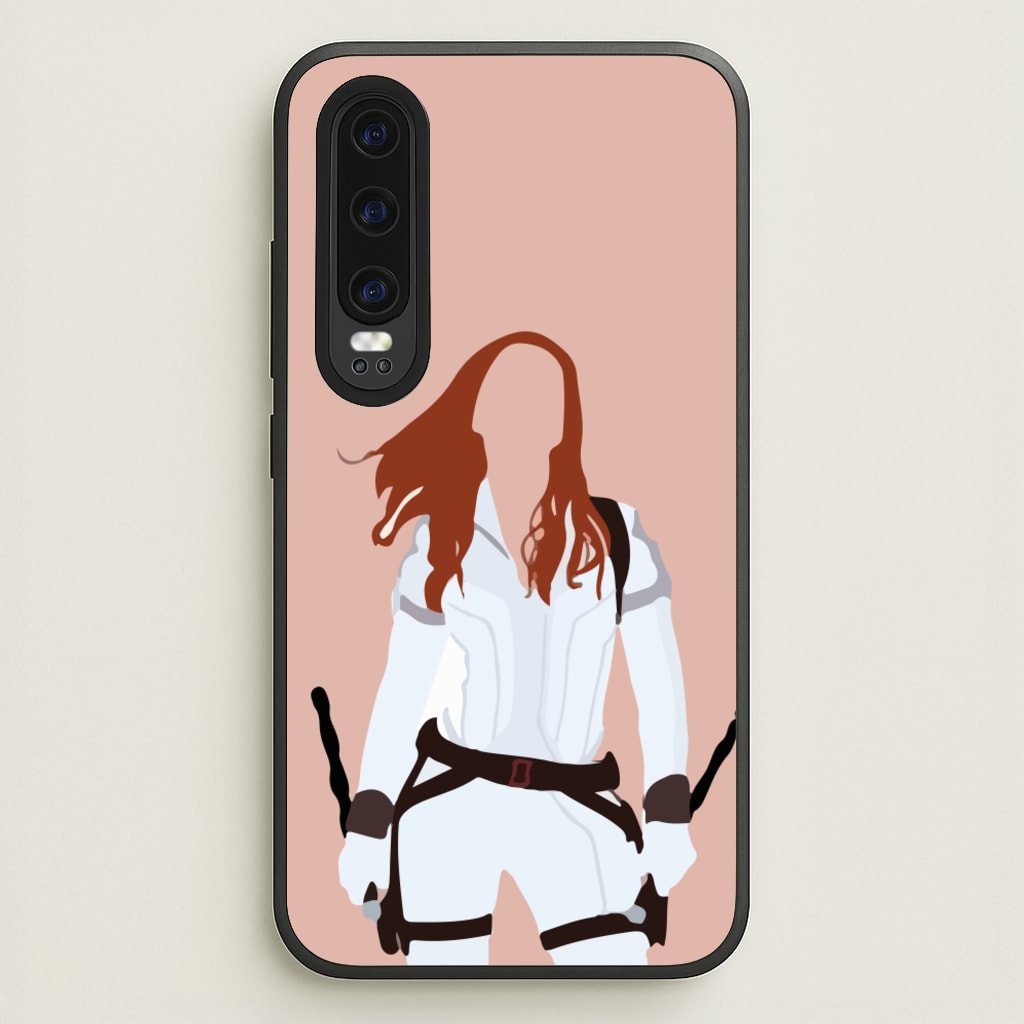 Black Widow - Marvel Phone Case for Huawei P30