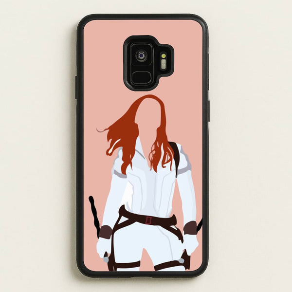 Black Widow - Marvel Phone Case for Galaxy S9