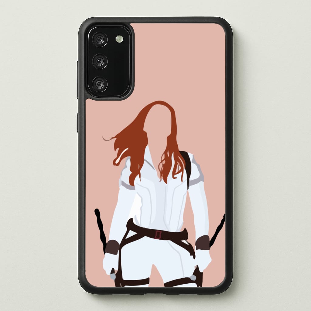 Black Widow - Marvel Phone Case for Galaxy S20FE