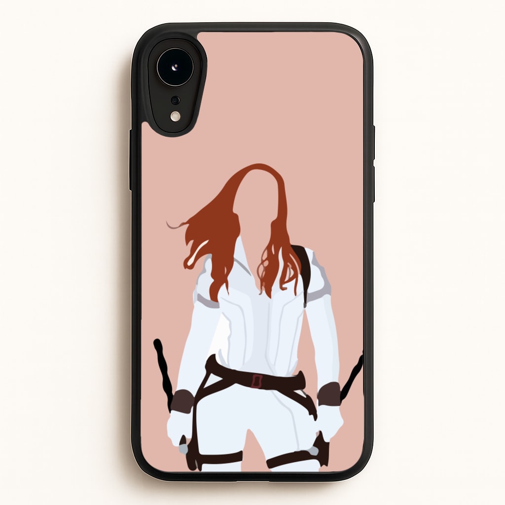 Black Widow - Marvel Phone Case for iPhone XR