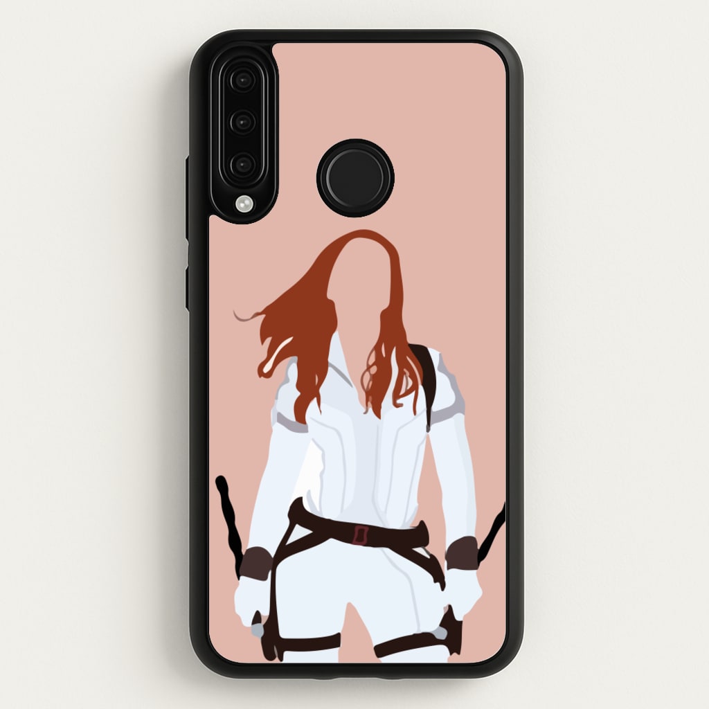 Black Widow - Marvel Phone Case for Huawei P30 Lite