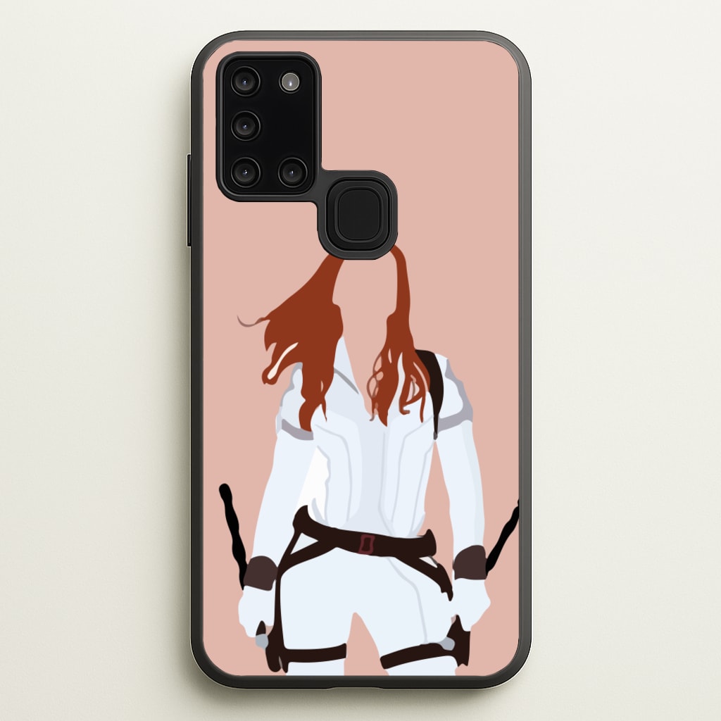 Black Widow - Marvel Phone Case for Galaxy A21s