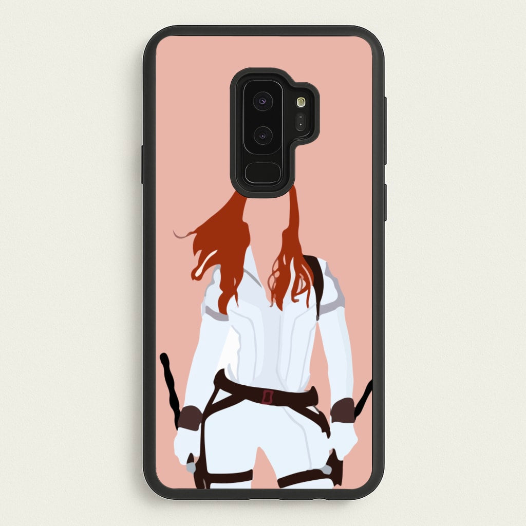 Black Widow - Marvel Phone Case for Galaxy S9 Plus