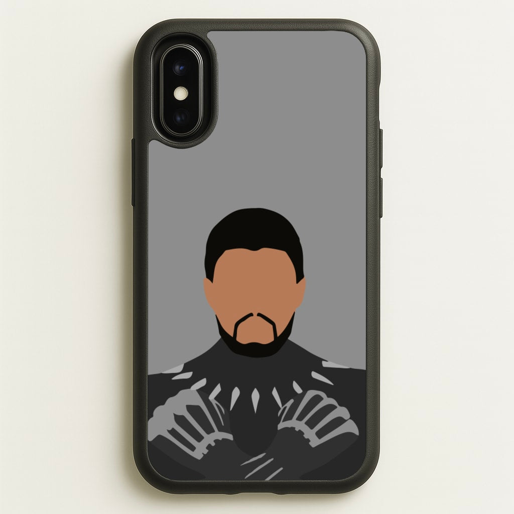 Black Panther - Marvel Phone Case for iPhone X / XS