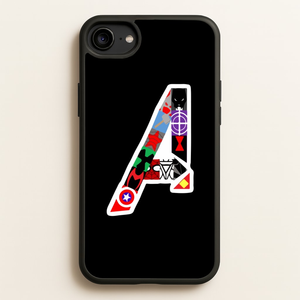 Avengers Logo - Marvel - Marvel Phone Case for iPhone 6 / 7 / 8 / SE