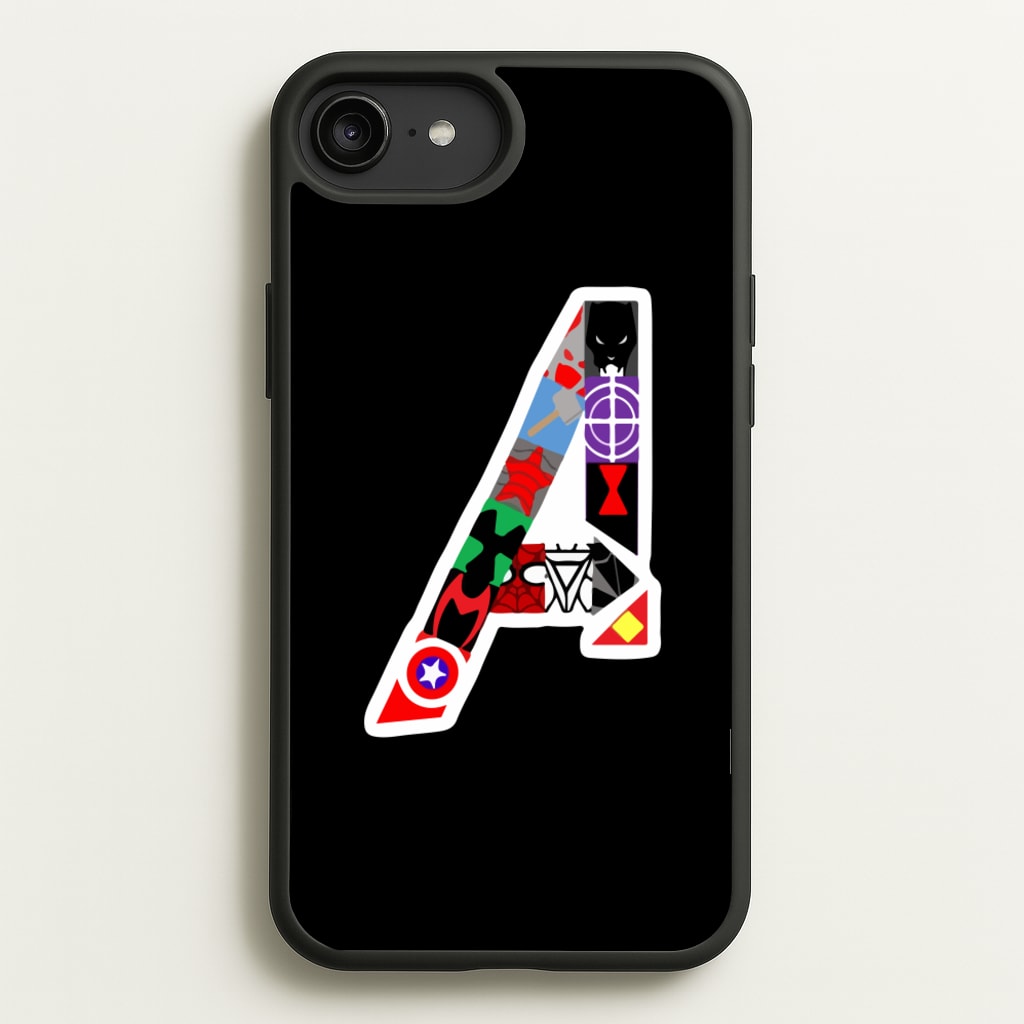 Avengers Logo - Marvel - Marvel Phone Case for iPhone 6 Plus / 7 Plus / 8 Plus
