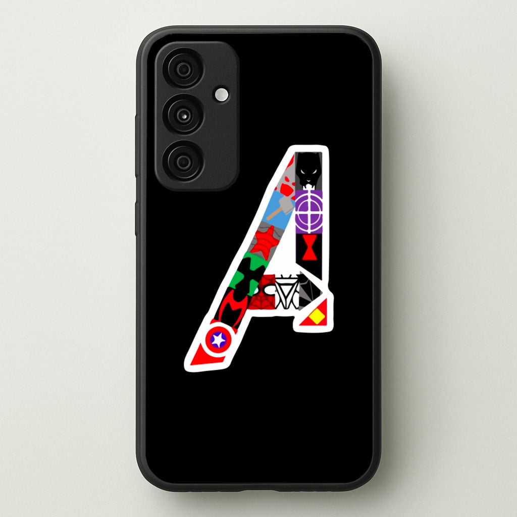 Avengers Logo - Marvel - Marvel Phone Case for Galaxy A55