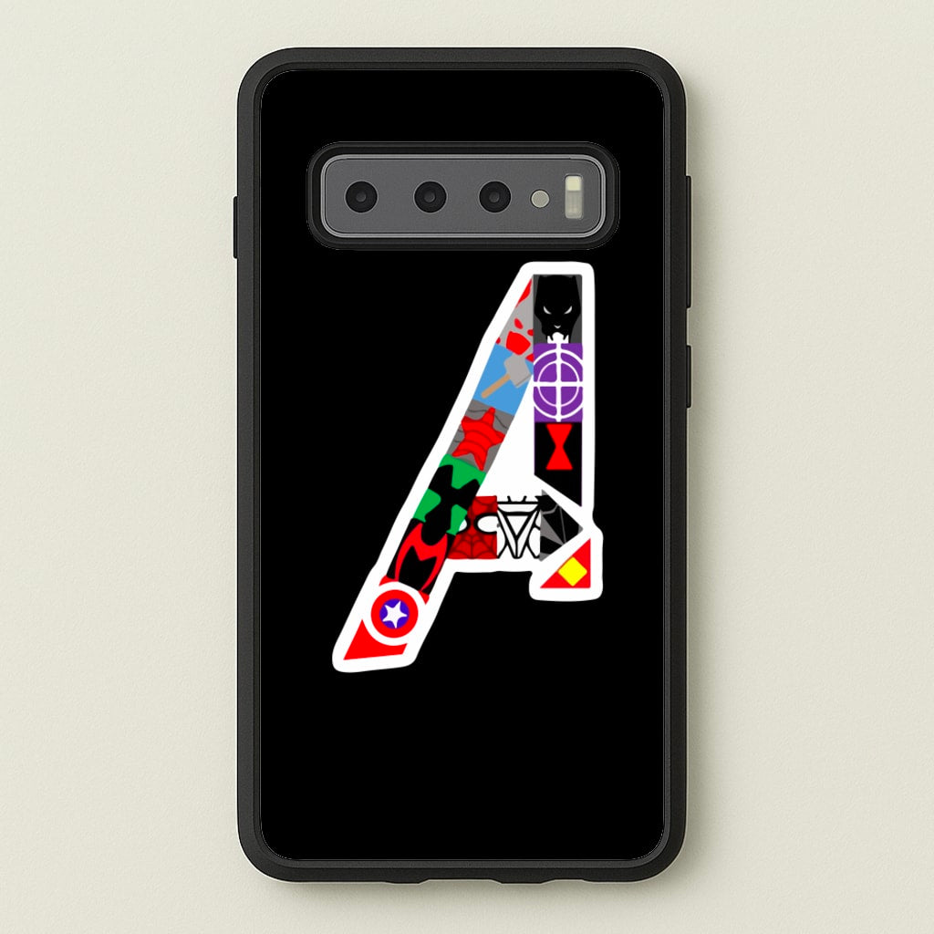 Avengers Logo - Marvel - Marvel Phone Case for Galaxy S10 Plus