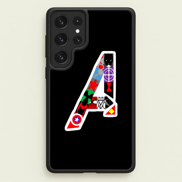 Avengers Logo - Marvel - Marvel Phone Case for Galaxy S22 Ultra