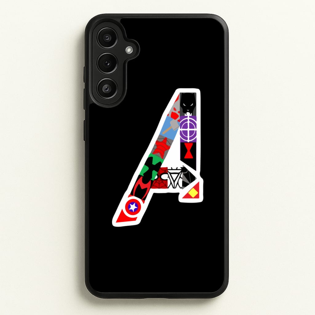 Avengers Logo - Marvel - Marvel Phone Case for Galaxy A34