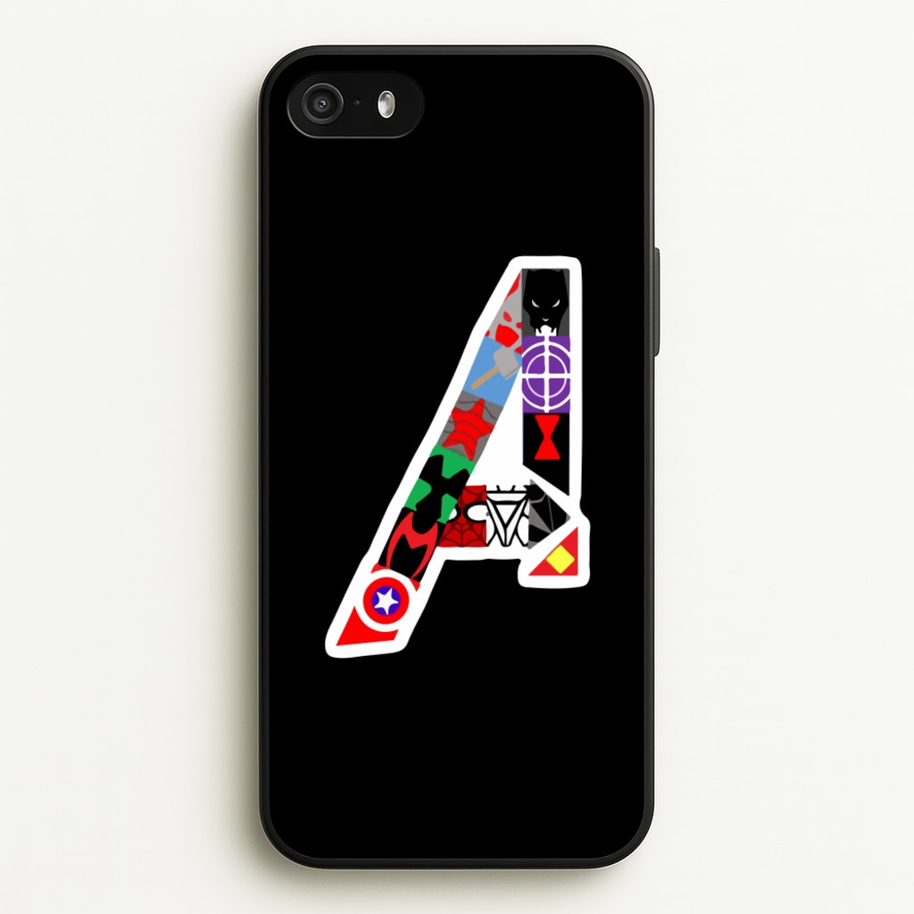 Avengers Logo - Marvel - Marvel Phone Case for iPhone 5 / 5s / SE 2016