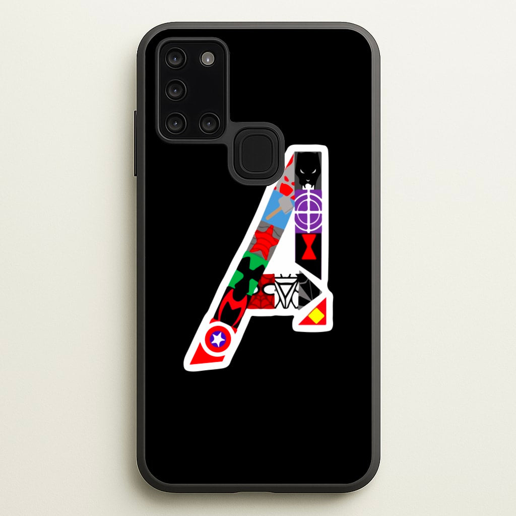 Avengers Logo - Marvel - Marvel Phone Case for Galaxy A21s