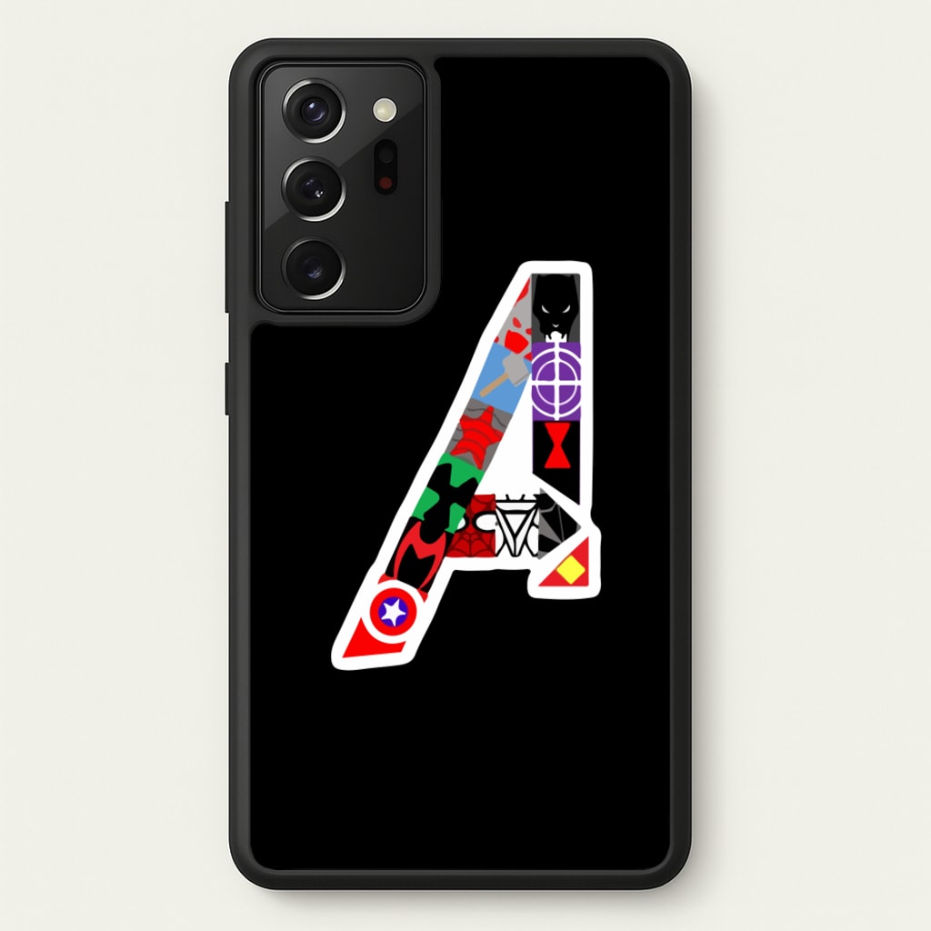 Avengers Logo - Marvel - Marvel Phone Case for Galaxy Note 20 Ultra