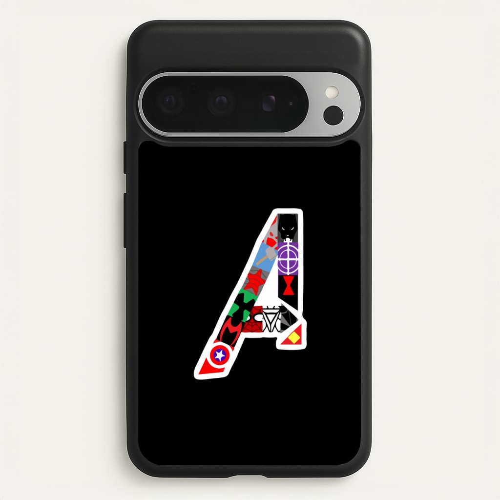 Avengers Logo - Marvel - Marvel Phone Case for Google Pixel 9 Pro XL
