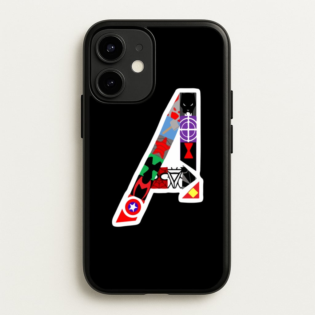 Avengers Logo - Marvel - Marvel Phone Case for iPhone 12 Mini