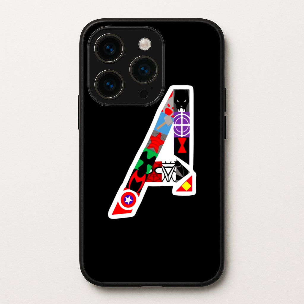 Avengers Logo - Marvel - Marvel Phone Case for iPhone 15 Pro