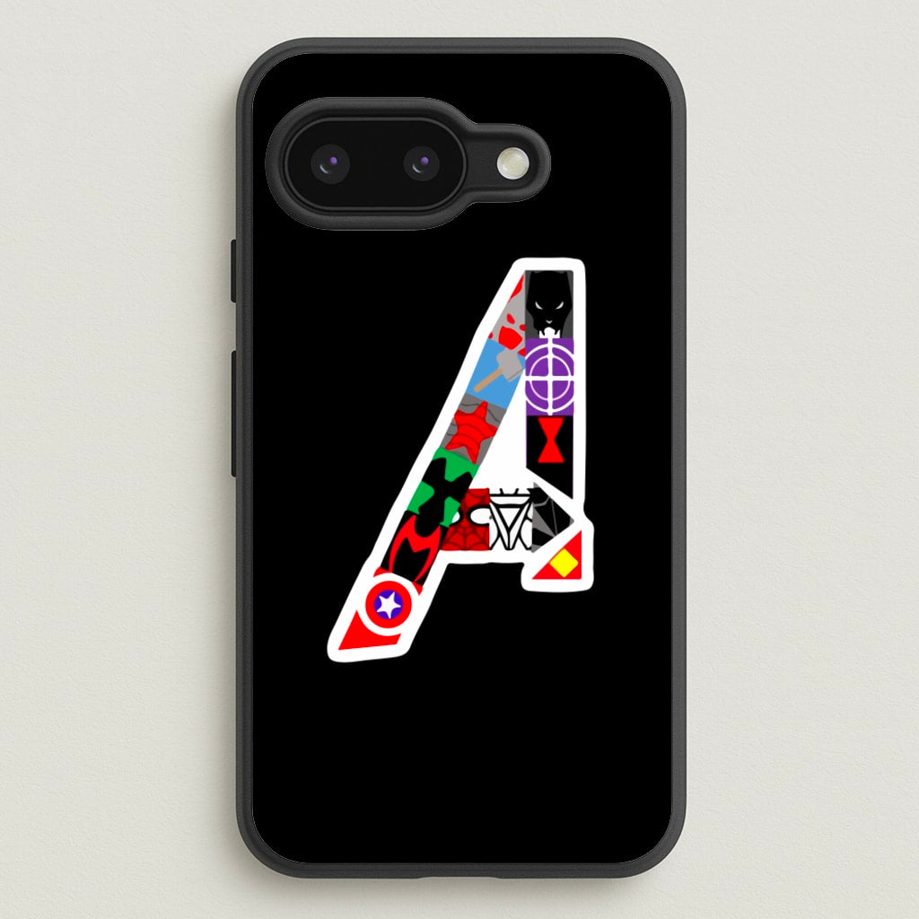 Avengers Logo - Marvel - Marvel Phone Case for Google Pixel 9a
