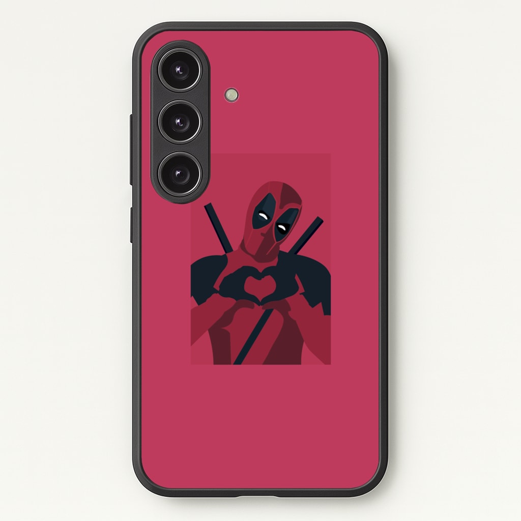 DP heart - Marvel Phone Case for Galaxy S25 Plus