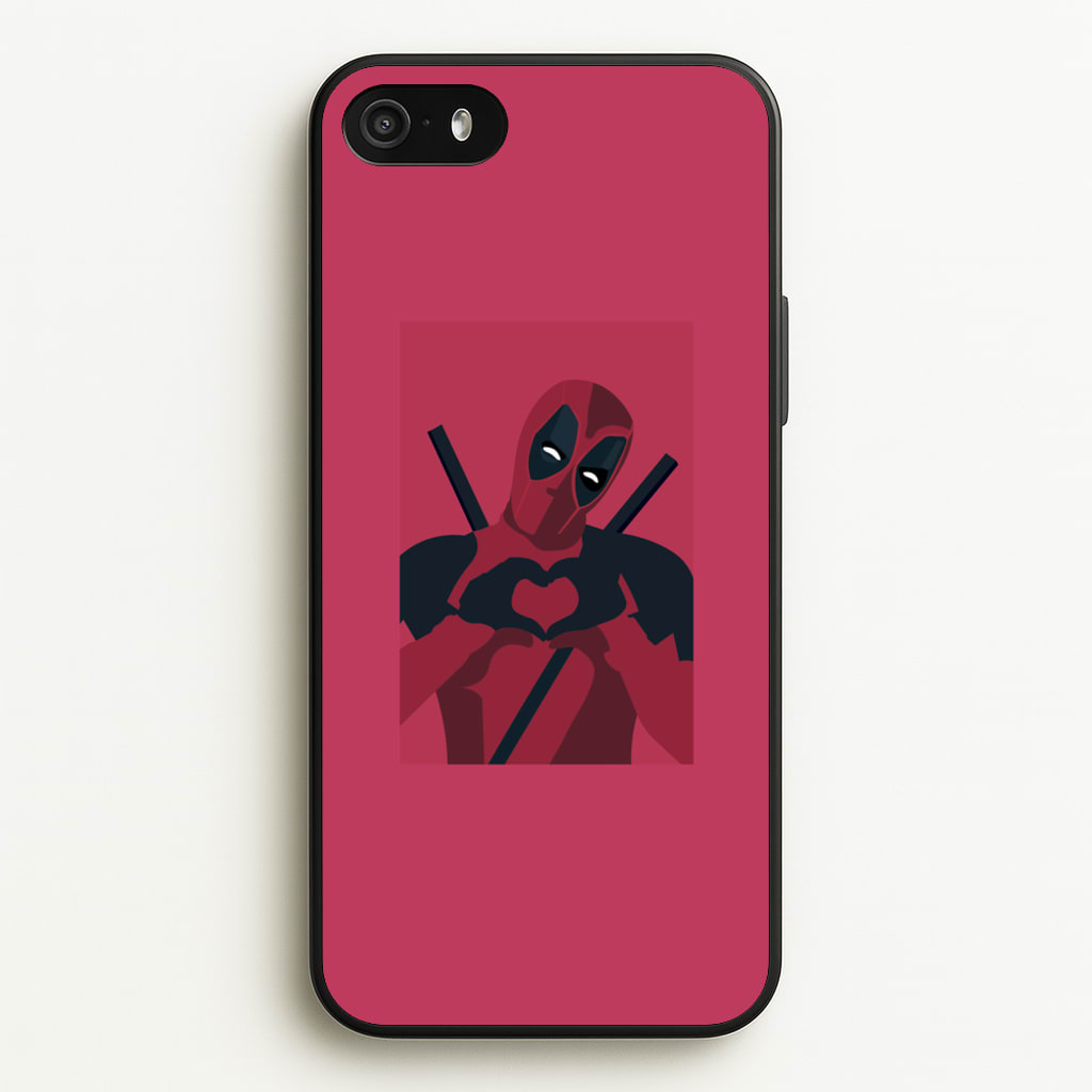 DP heart - Marvel Phone Case for iPhone 5 / 5s / SE 2016