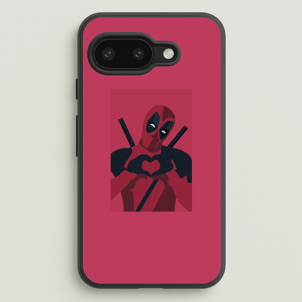 DP heart - Marvel Phone Case for Google Pixel 9a