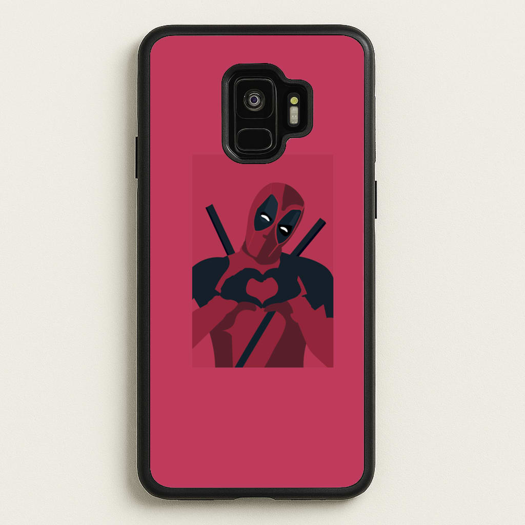 DP heart - Marvel Phone Case for Galaxy S9