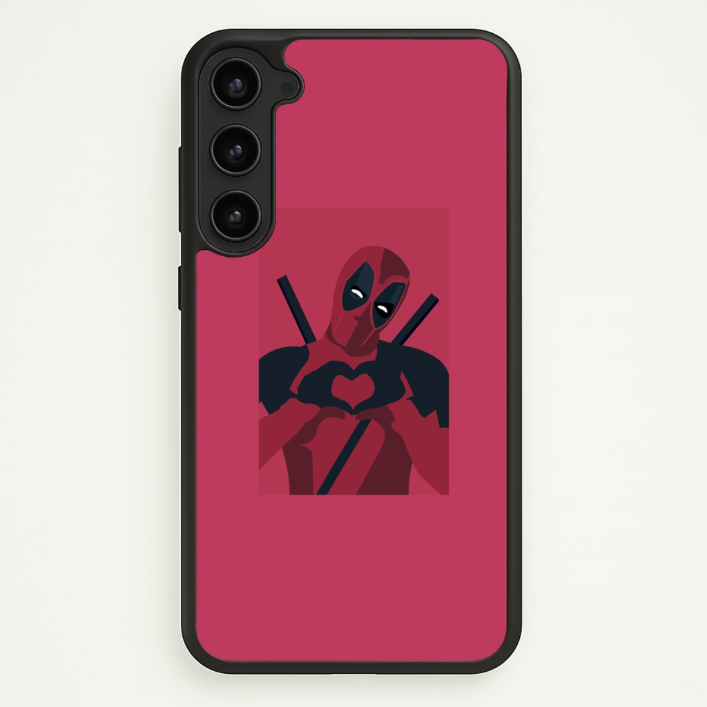 DP heart - Marvel Phone Case for Galaxy S23