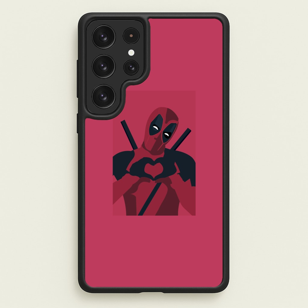 DP heart - Marvel Phone Case for Galaxy S22 Ultra