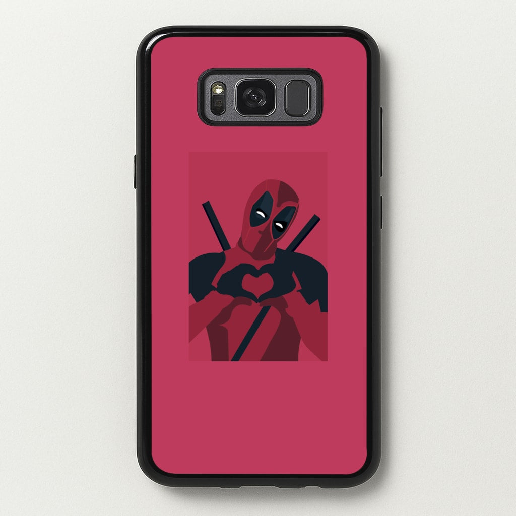 DP heart - Marvel Phone Case for Galaxy S8