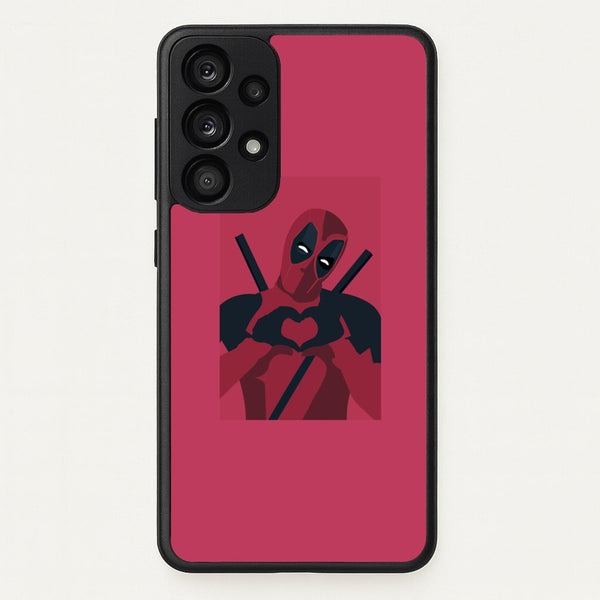 DP heart - Marvel Phone Case for Galaxy A53