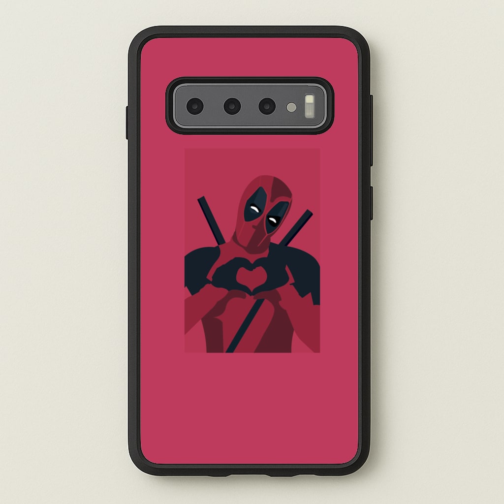 DP heart - Marvel Phone Case for Galaxy S10 Plus