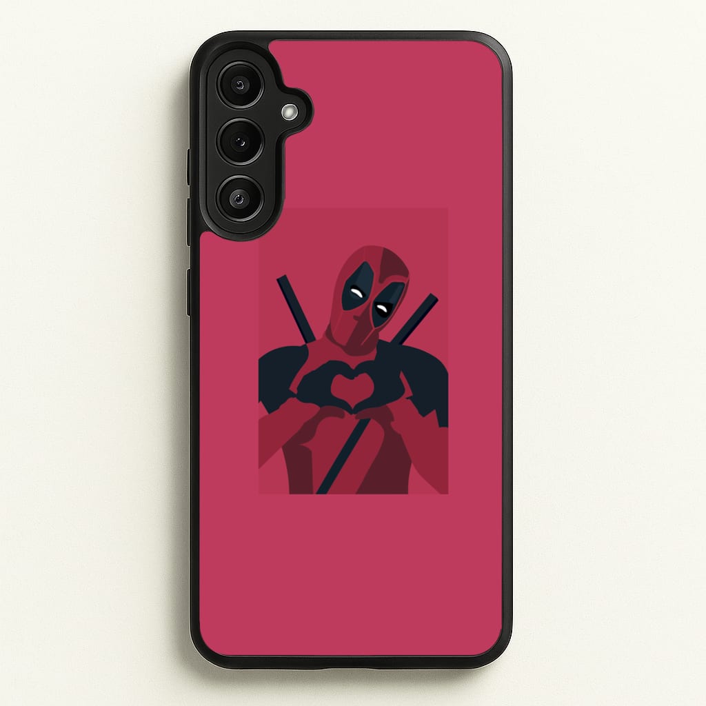 DP heart - Marvel Phone Case for Galaxy A34