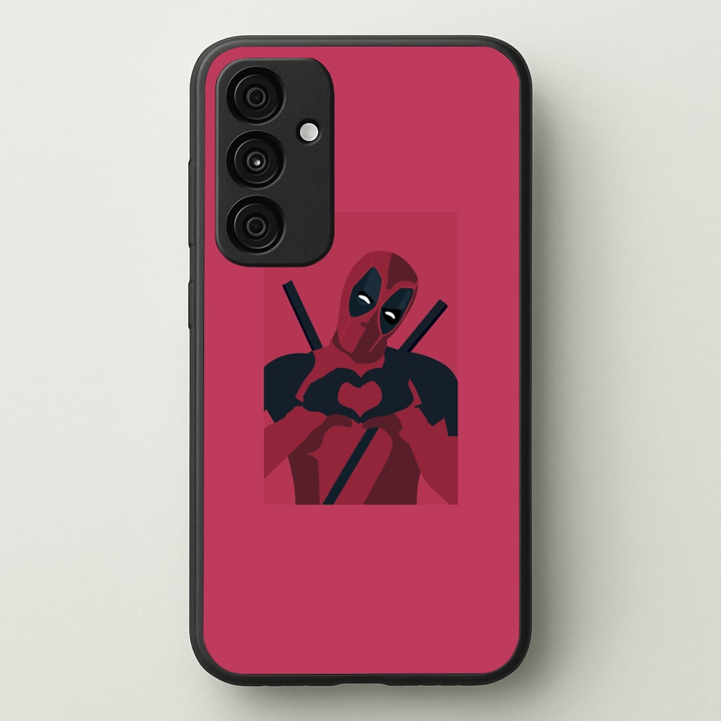 DP heart - Marvel Phone Case for Galaxy A35