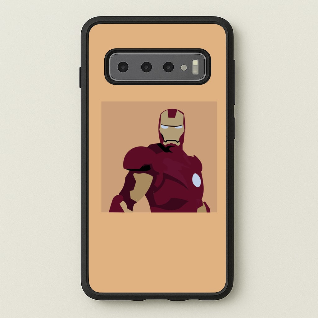 Iron man mask - Marvel Phone Case for Galaxy S10 Plus