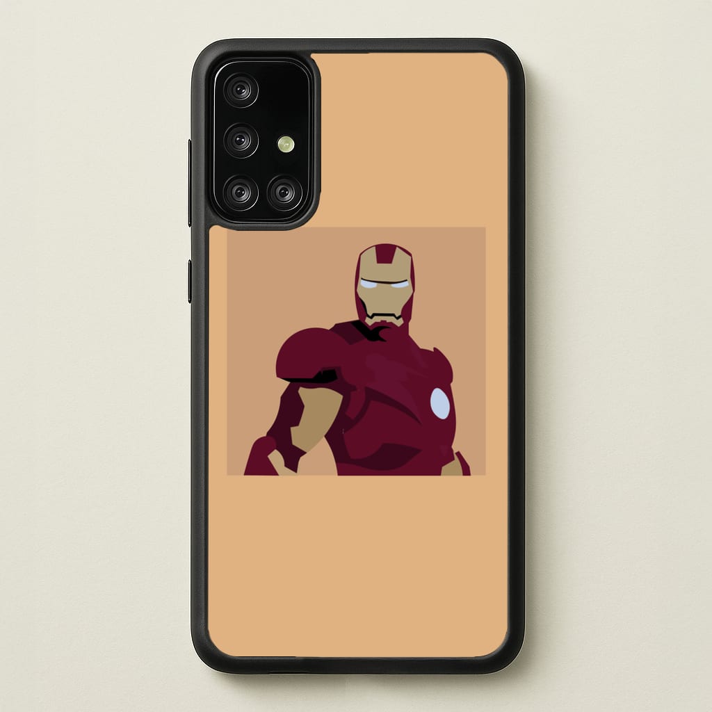 Iron man mask - Marvel Phone Case for Galaxy A71